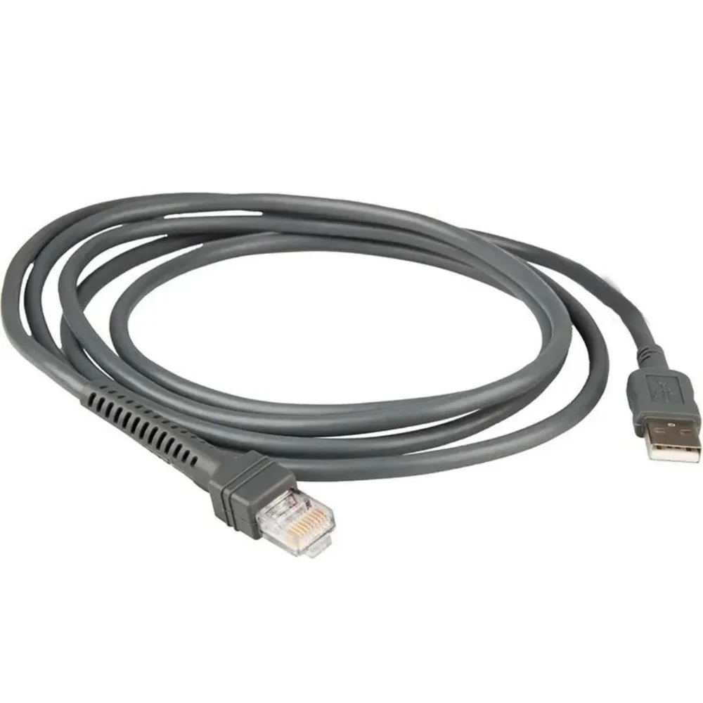 Zebra - CBA-U21 - S07ZBR USB Data Transfer Cable - USB For Barcode Scanner- 7 Ft